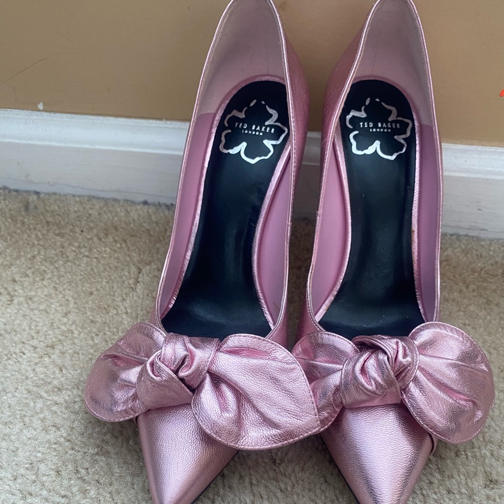 Ted Baker Pink High Heels with Bow